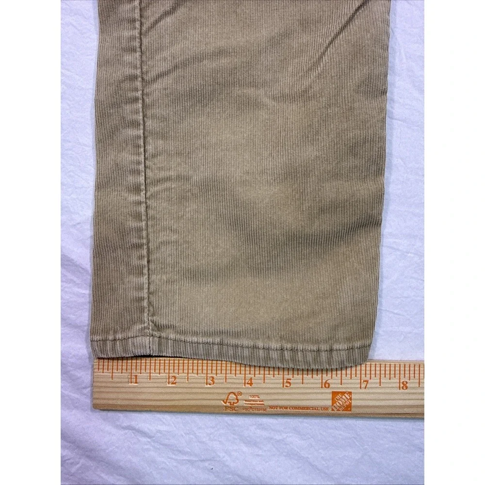 Levi's 511 Corduroy Pants  Men's 38X30 TAN Slim Fit Classic Modern Casual PREPPY